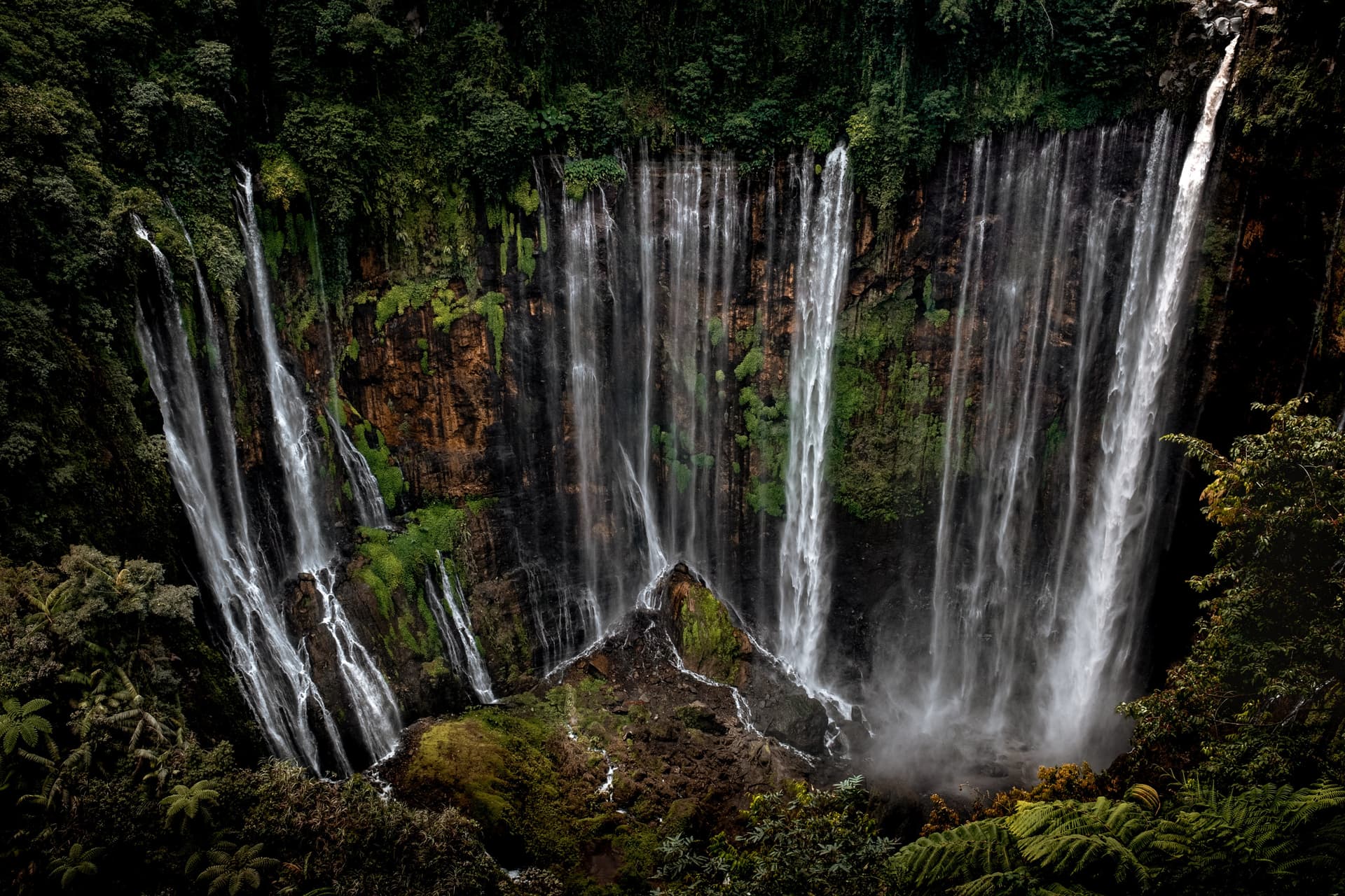 La cascada de Tumpak Sewu
